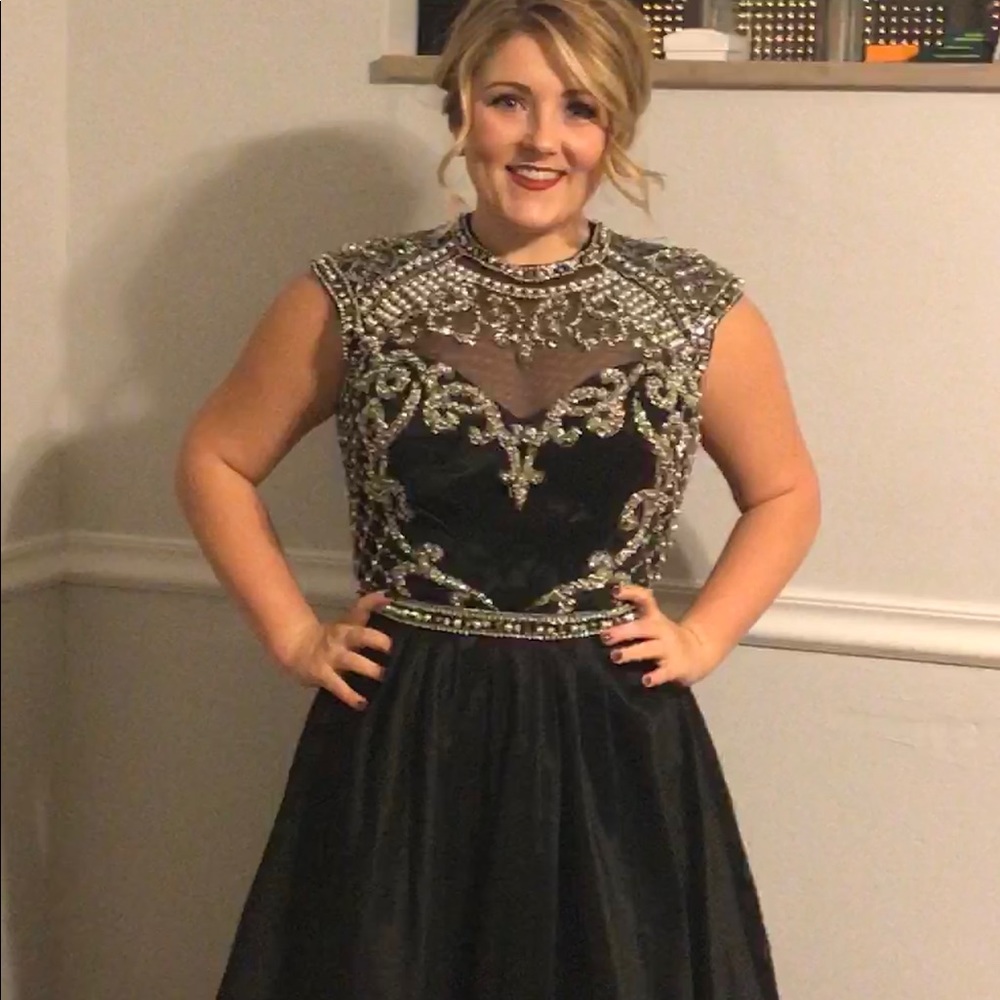 Sherri Hill Black Gala/Prom Gown